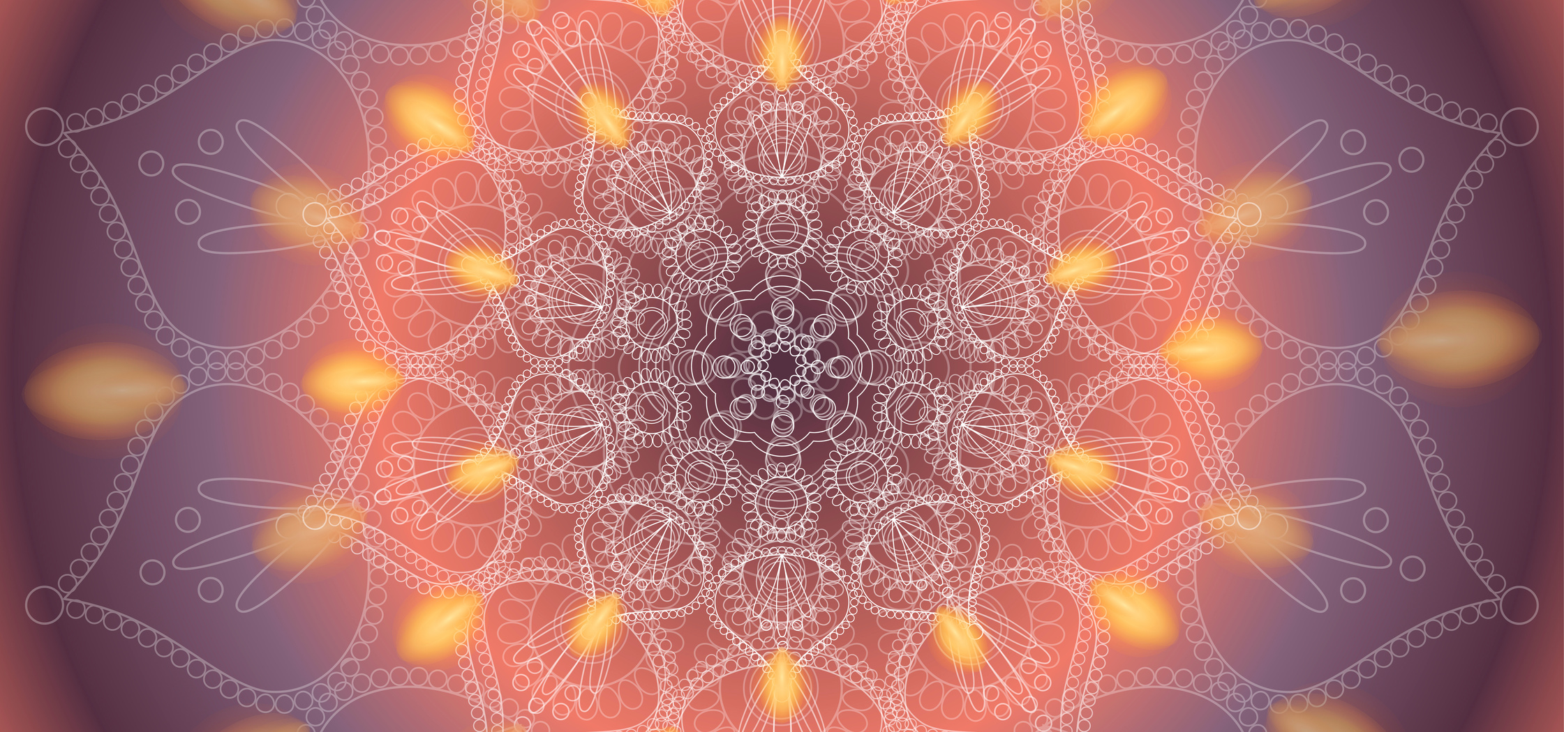 Abstract Mandala Background